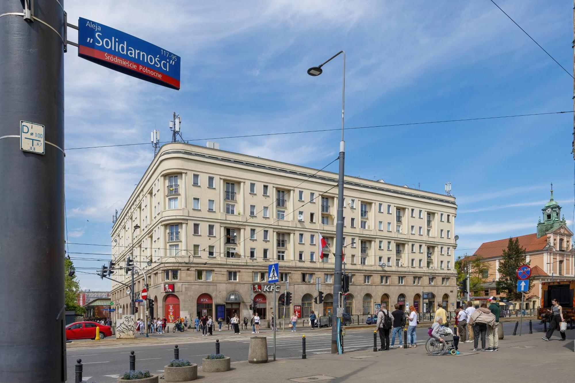 J&W Apartments Studio Solidarnosci Warschau Exterior foto